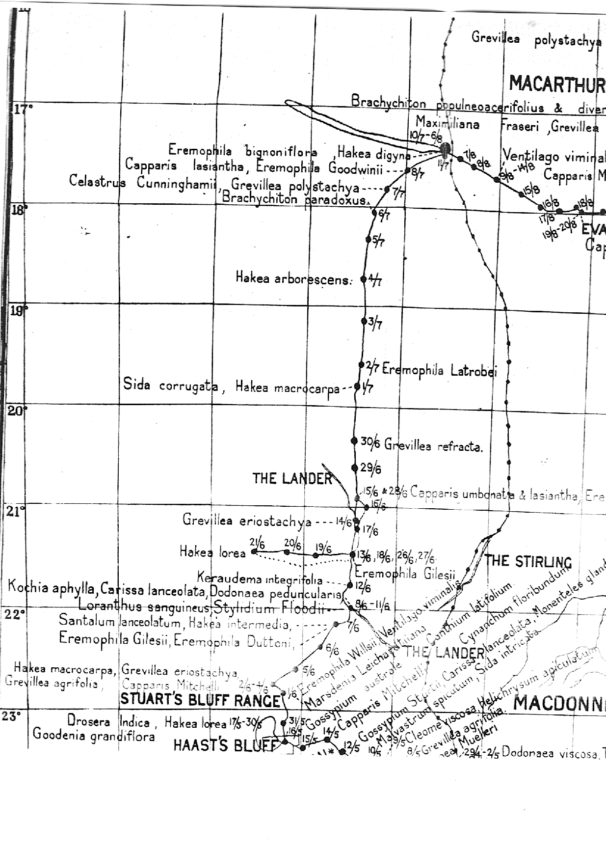 1914 Rossiter map excerpt