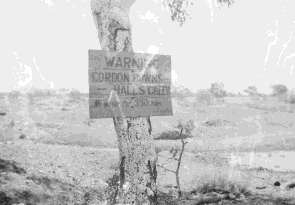 warning sign c1948